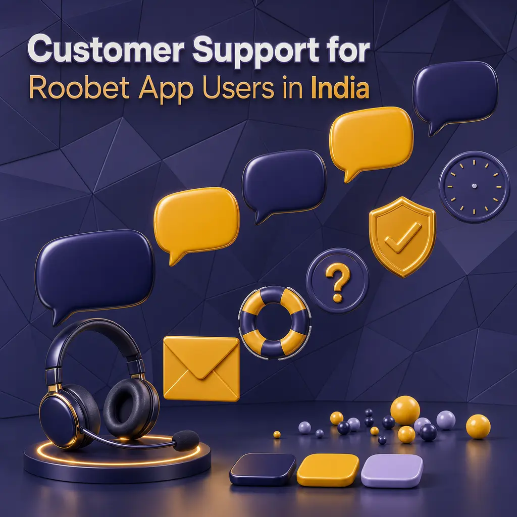 24/7 support for Roobet app users in India: live chat, email, help center articles, and social channels for quick help.