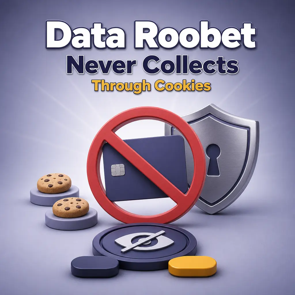 Roobet cookies never store payment details, government IDs, or passwords—only technical and behavioral session data.